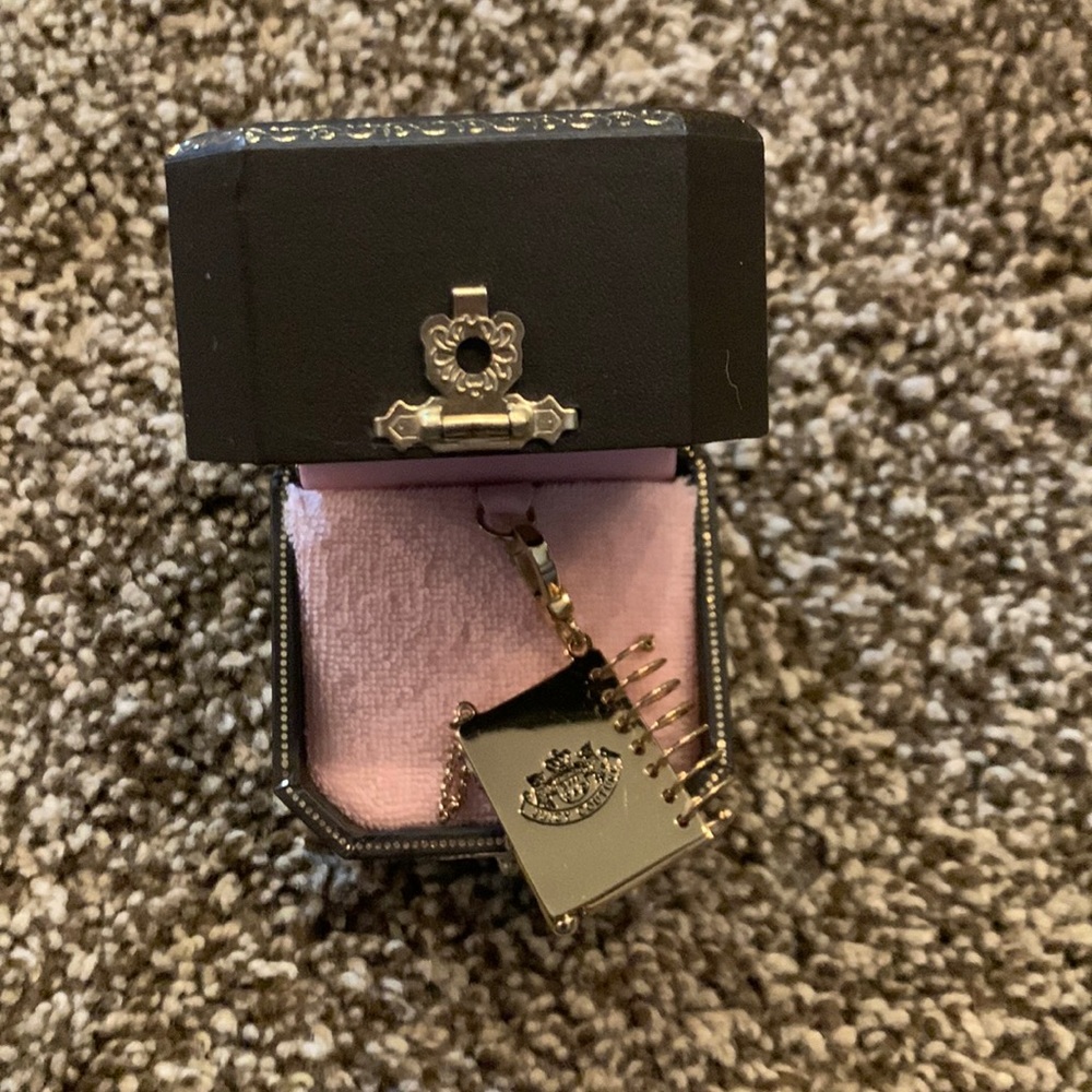 Juicy couture charm of a book